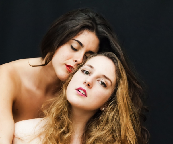 portrét dvou krásných žen  - Fotografie, Obrázek