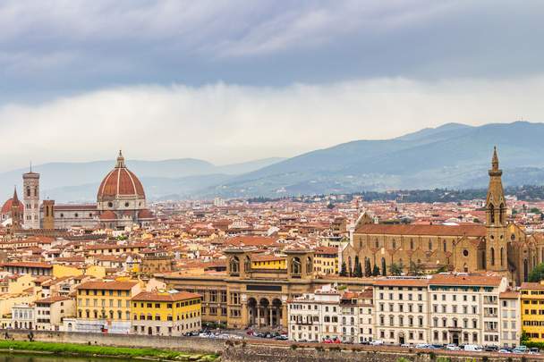 Άποψη του Duomo στη Φλωρεντία - Φωτογραφία, εικόνα