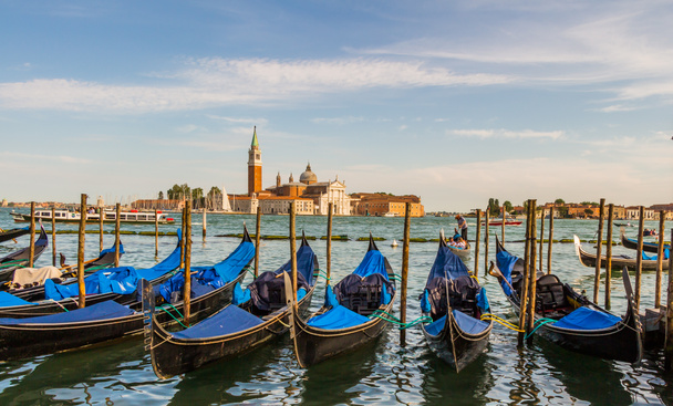 Венецианский городской пейзаж, водные каналы
 - Фото, изображение