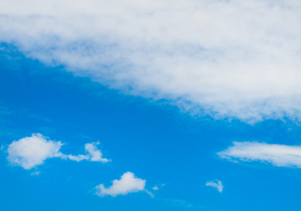 Blue sky with clouds. - Photo, Image