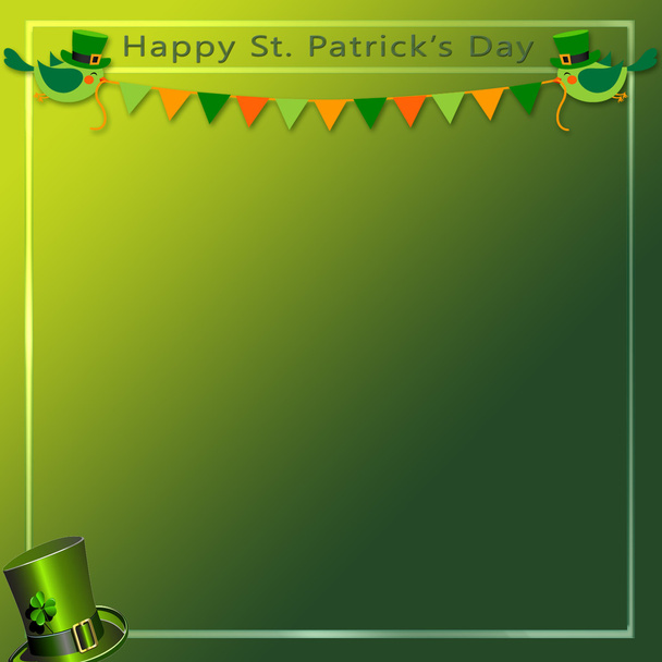 St. Patricks päivä bannerin tausta
 - Valokuva, kuva