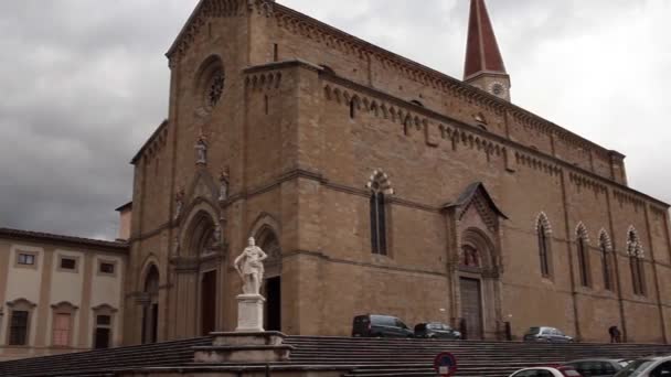 Cathedral Of Arezzo Italy - Footage, Video