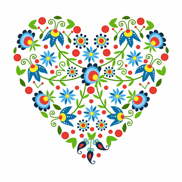 Coeur populaire polonais
 - Vecteur, image