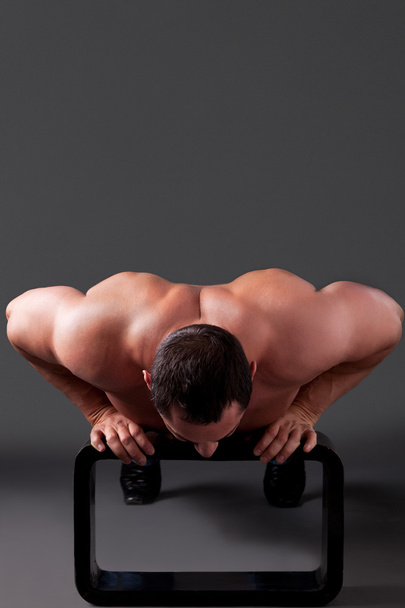 Adult muscular man - Фото, изображение