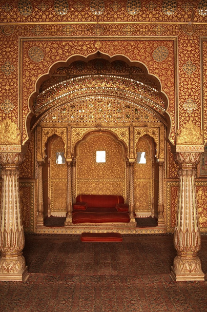 Interior of an Indian Palace - Photo, Image