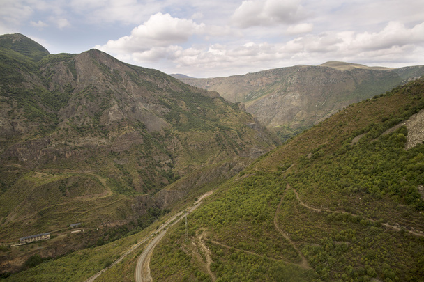 Mountain landscape. The landscape in Armenia (Tatev). - 写真・画像