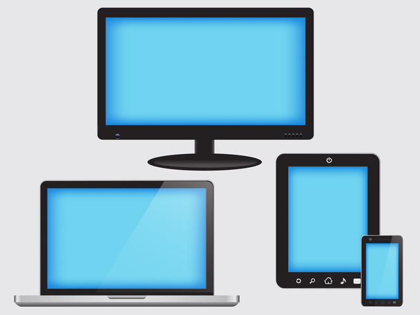 Device Set - Vector, Image
