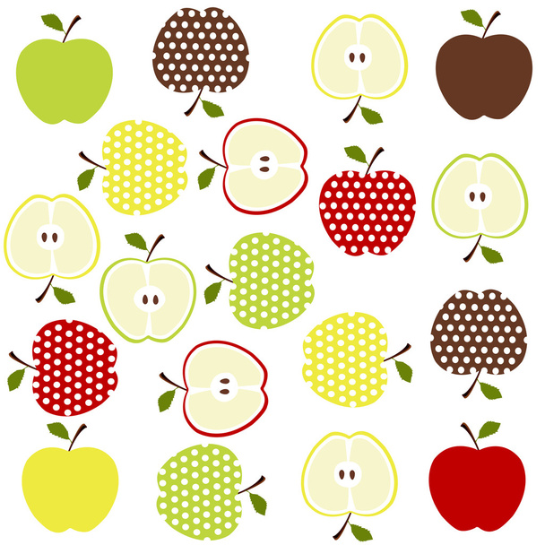 Fruits background - Vetor, Imagem