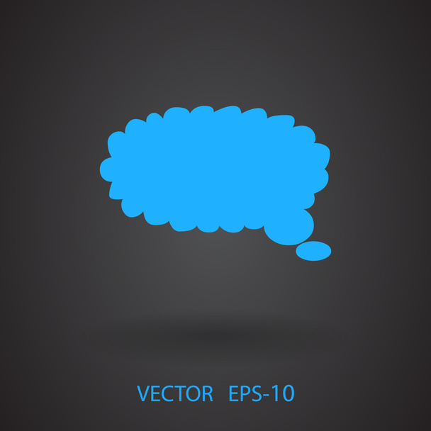 Flat  icon of a communication - Vektor, Bild