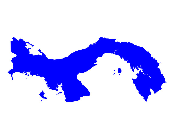 Mapa exacto de Panamá
 - Vector, Imagen