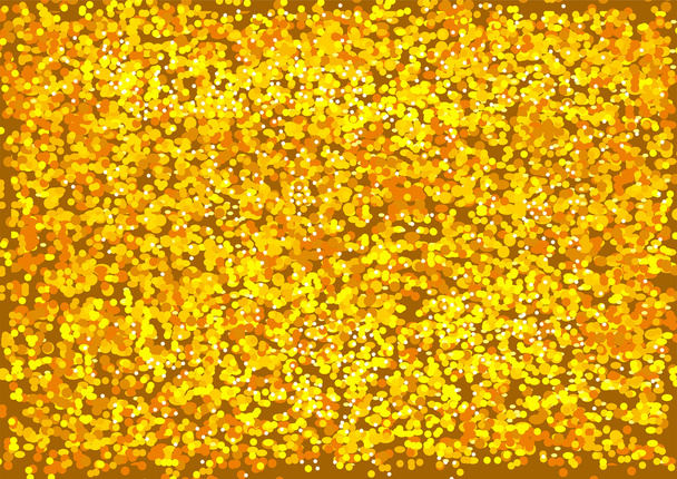 błyszczących powierzchni złoty pył - Wektor, obraz