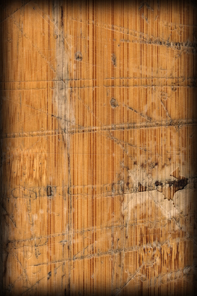 Stary lakierowane stolarską pęknięty porysowany odkleić winieta G - Zdjęcie, obraz