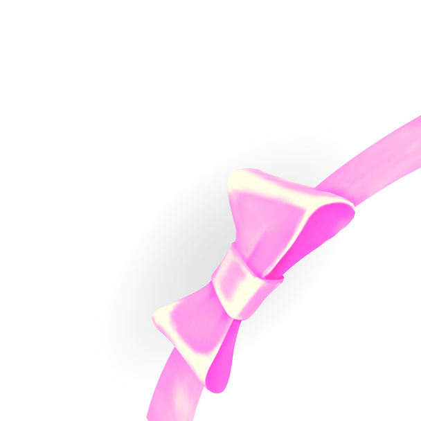 bow ribbon gift vector - Vektör, Görsel