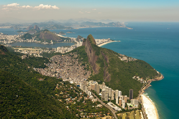 Αεροφωτογραφία γραφική Ρίο ντε Τζανέιρο - Φωτογραφία, εικόνα
