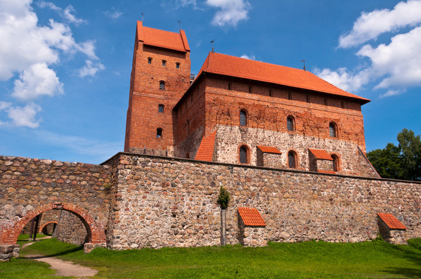 Middeleeuwse Trakai kasteel - Foto, afbeelding
