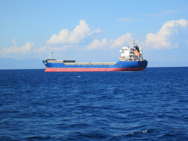 büyük konteyner gemisi - Fotoğraf, Görsel