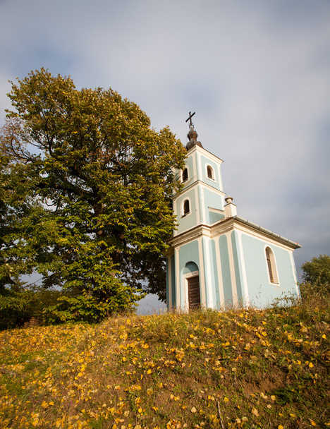 small blue chapel  - Photo, Image