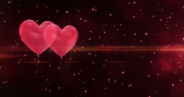 Valentines den pozadí - Záběry, video