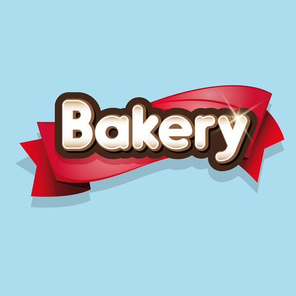 Bakery sign or logo vector - Vector, Image