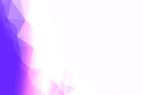 polygone bleu, violet et blanc pour la conception de fond
. - Photo, image