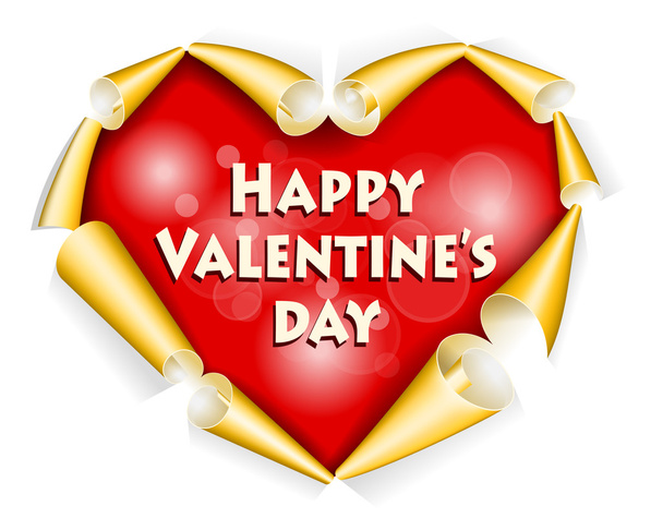 Valentines day background - Vecteur, image