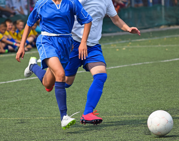 Vrouwen voetbalwedstrijd - Foto, afbeelding