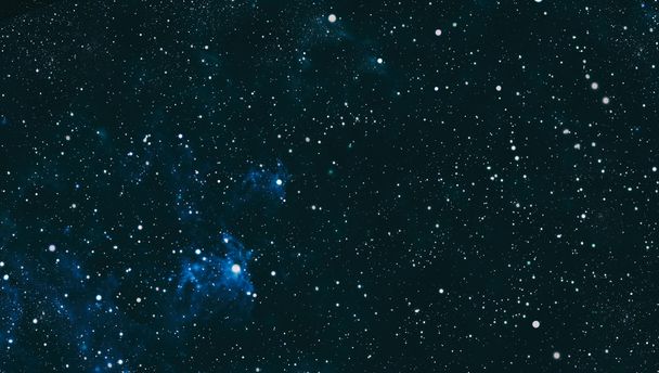 Абстрактный темный фон дальнего космоса со звездами
. - Фото, изображение