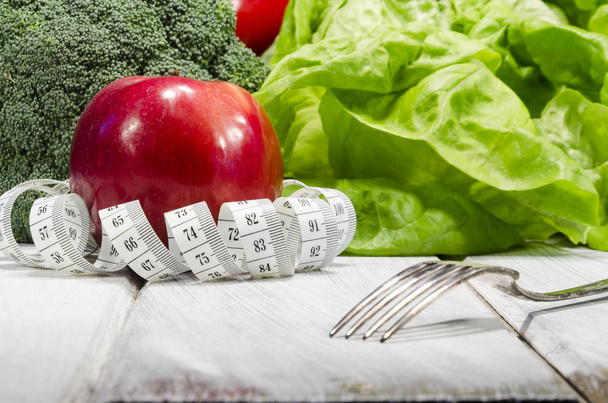 Vegetable slimming healthy food full of vitamins - Фото, изображение