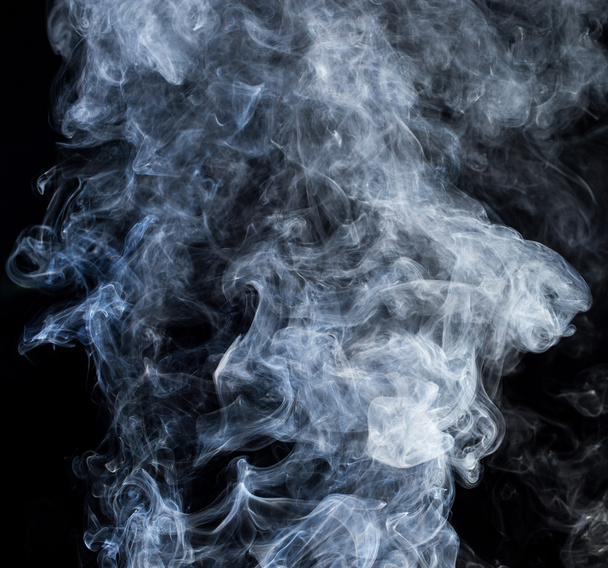 smoke on a black background - Photo, Image