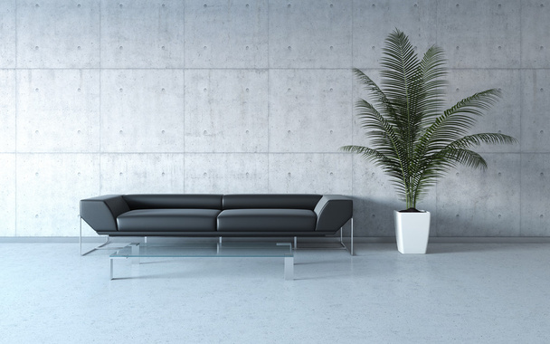 velmi stylové minimalismus interiér - Fotografie, Obrázek