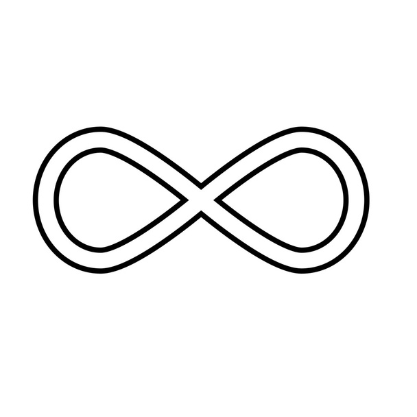 Limitless line icon - Vector, Image