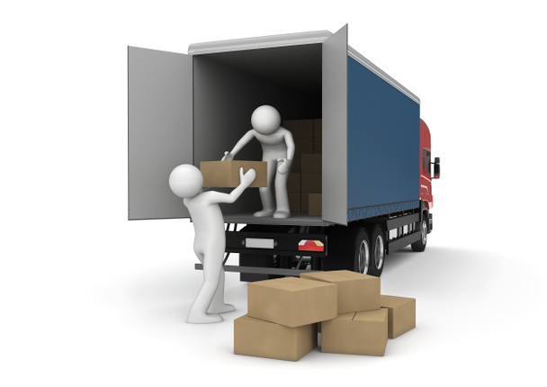 obchodní collection - nakladače s cargo-boxy - Fotografie, Obrázek
