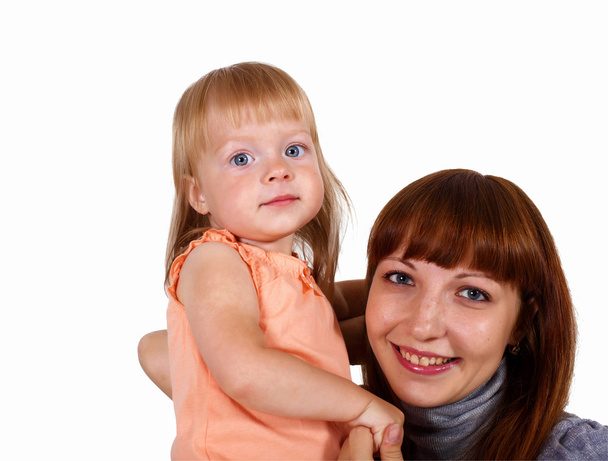 Young mother with little daughter - Foto, Bild
