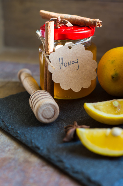 Honey and lime - Valokuva, kuva