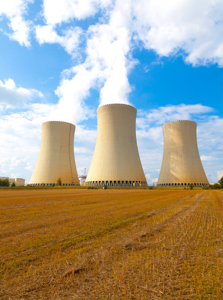 Kerncentrale Dukovany in Tsjechië Europa - Foto, afbeelding