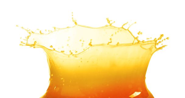 Splashing orange juice - Фото, изображение