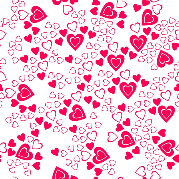 Valentine day seamless pattern. Vector illustration - Vecteur, image
