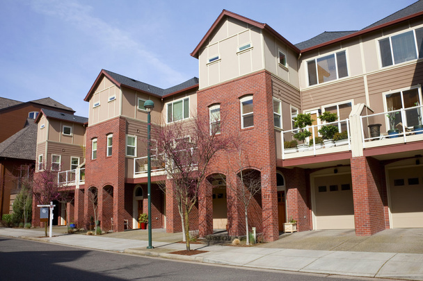 Modern condominiums, Portland OR. - Photo, Image