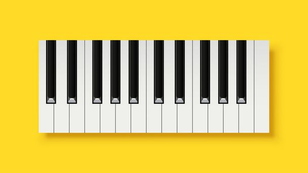 picture of piano 01 - Vector, Image