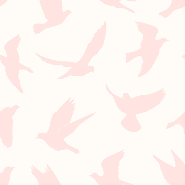 Silhouettes d'oiseaux volants
 - Vecteur, image