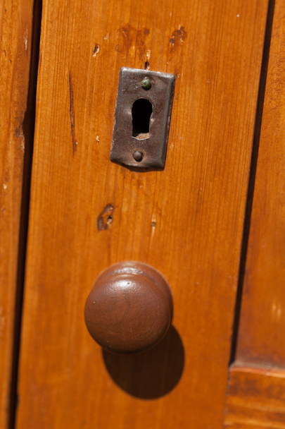 kulcslyuk-barna ajtó - Fotó, kép