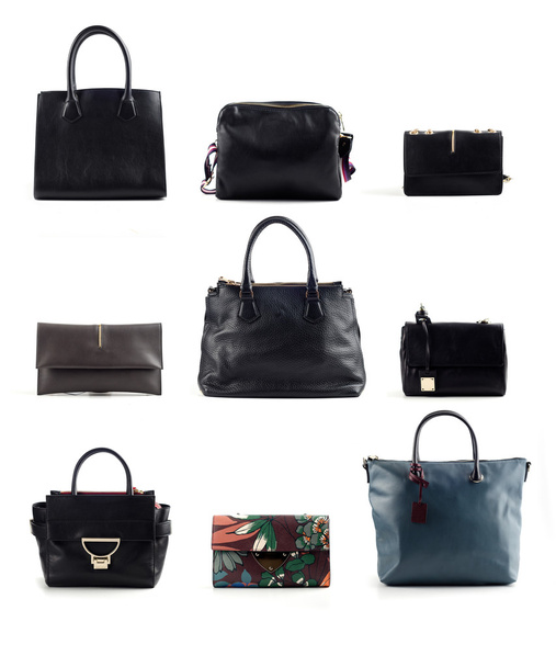 leather women handbags - Photo, Image