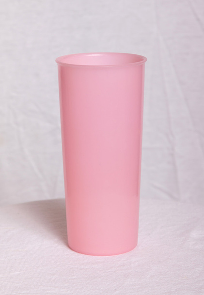 Empty plastic cup isolated - Photo, Image