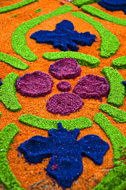 Tradiciones alfombra
 - Foto, Imagen