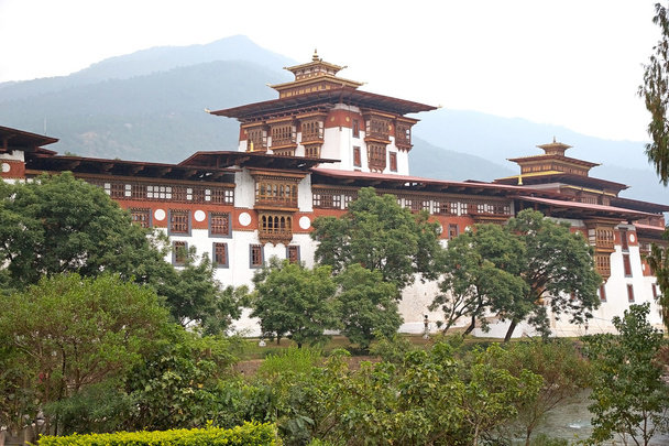 Punakha Dzong, Punakha, Bhutan - Foto, afbeelding