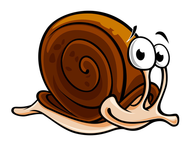 Slow snail - Vektör, Görsel