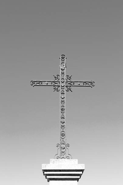  ιερός σταυρός καθολικό Περίληψη στην Ευρώπη Ιταλία και τον ουρανό - Φωτογραφία, εικόνα