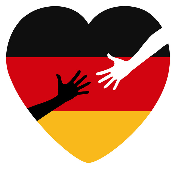 Uchodźców Zapraszamy do Niemiec - Zdjęcie, obraz