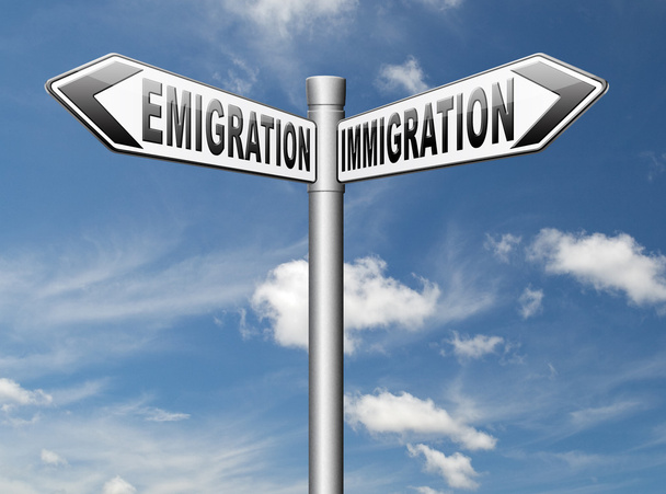 bevándorlás és a kivándorlás - Fotó, kép