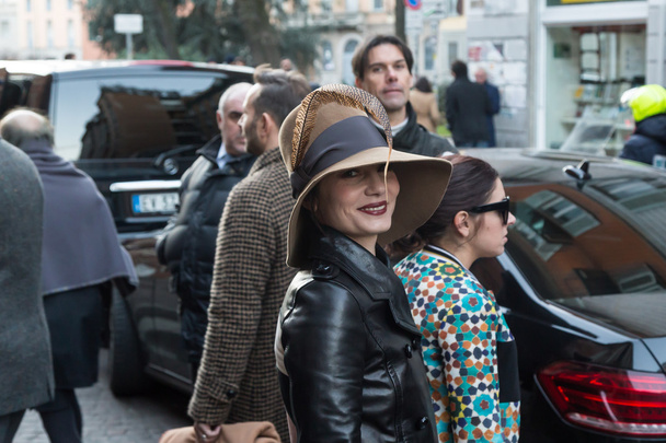 People at Milan Men's Fashion Week 2016 - Valokuva, kuva